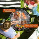 onlyfire Stainless Steel Charcoal Basket Charcoal Briquet Holder for Weber 22 Inch Kettle Grills and Other Similar Charcoal Grills by GreenHaven Gardens