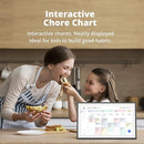 Dragon Touch 15.6" Digital Calendar Chore Chart – 1080P Full HD Interactive Touchscreen, Smart Family Planner, Hearth Display Digital Calendar Wall & Desk Mountable for Seamless Scheduling Black by TinyTreasures Baby Boutique