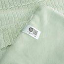 Amélie Home Luxury Striped Faux Fur Throw Blanket for Couch, Embossed Split Fur Cozy Fuzzy Fluffy Luxurious Soft Plush Sofa Chair Bed Gift Blankets for Women Men Wife Friend, 55"x70", Sage Green by CozyNest Decor