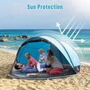 Night Cat Pop-up Beach Tent: Large Sun Shade Shelter for 2-4 Persons Picnic Sport Activities by TinyTreasures Baby Boutique