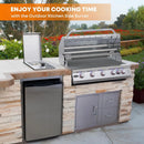 Stanbroil Built-in Stainless Steel Side Burner for Outdoor Kitchen - Liquid Propane Only by GreenHaven Gardens