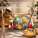 TUMAMA Baby Toys 0 3 6 12 Months, Soft Hanging Stroller Toys Potted Plant Crib Car Seat Toys, Infant Newborn Crinkle Infant Rattles with Teether Squeaky Sensory Developmental Toy by TinyTreasures Baby Boutique