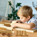 Kraftic Woodworking Building Kit for Kids and Adults, with 6 Educational Arts and Crafts DIY Carpentry Construction Wood Model Kit Toy Projects for Boys and Girls by GreenHaven Gardens