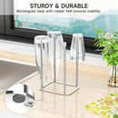 Water Bottle Drying Rack, Stainless Steel Bottle Dryer Rack, Baby Bottles Rack Dryer, Cup Drying Rack, Reusable Bag Drying Stand, Kitchen Stand Holder for Glass Bottles, Water Cups, Plastic Bag by TinyTreasures Baby Boutique