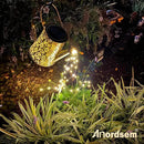 Anordsem Solar Watering Can Lights: Garden Light Waterproof Outdoor Yard Decoration - LED Fairy Hanging Lantern with Hook Patio Path Proch Decor - Gardening Gifts for Women Mom Grandma by GreenHaven Gardens
