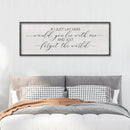 LuZhiQiang If I Lay Here Would You Lie With Me Sign Wall Decor 40"×15" Wood Framed Master Bedroom Above Over Bed Inspirational Wall Art (Black) by CozyNest Decor