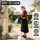 Yimobra Welcome Mat Outdoor Indoor, Waterproof Heavy Duty Front Door Mat Outside Entrance, Extra Sturdy Non-Slip Doormat, Low Profile, Dirt Trapping, 36x24 Inches, Yellow by CozyNest Decor