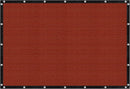 VICLLAX Shade Fabric Sun Shade Cloth with Every 2 FT Grommets for Patio Garden Pergola Cover Canopy 21x21 FT, Rust Red by GreenHaven Gardens