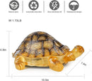 Solar Turtle Lights Deck Decorative Lighting Statue Lawn Patio Backyard Outdoor Garden Decoration Housewarming Gift by CozyNest Decor
