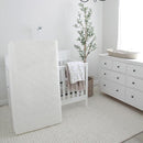 Newton Baby Crib Mattress and Toddler Bed - Waterproof - Ultra-Breathable Proven to Reduce Suffocation Risk, 100% Washable, Better Than Organic, 2-Stage Removable Cover, Deluxe 5.5" Thick - White by TinyTreasures Baby Boutique