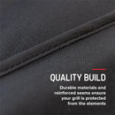 Nexgrill Premium 56" Gas Grill Cover, Water-Resistant Heavy Duty Polyester, Adjustable Straps, Built-in Pouch, Designed for 720-1012, 720-0925 and Standard 3 & 4-Burner BBQ Grills - 700-20143 by GreenHaven Gardens