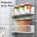 Magnetic Basket Magnetic Fridge Organizer Magnetic Pencil Holder Whiteboard Accessories Home Kitchen Organization (White-Low) by CozyNest Decor