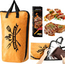 BBQ Blanket for Resting Meat, 22 in Smoker Meat Resting Blanket, Reusable Smoker Grilling Meat Insulated Resting Bag with Wide Mouth for Large Gifts for Men/Dad with Box, Brown by GreenHaven Gardens