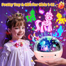 PIKOY Girl Toys, 【3 Slides+96 Projections】 Star Projector & Unicorn Toys & Princess Toy, 2-8 Year Old Girl Birthday Gift, Juguetes para Niñas, Toys for Girls 8-10, Princess Room Decor & Mermaid Toy by TinyTreasures Baby Boutique