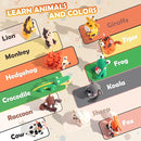 Air Dry Clay Kit - Animal Theme, Modeling Clay for Kids, DIY Model Magic Clay with Sculpting Tools and Tutorials, 12 Boxes Molding Clay, Ultra Light, Soft & Non-Toxic, Arts and Crafts Gift for Kids by TinyTreasures Baby Boutique