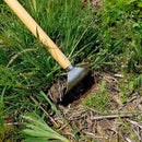 Garden Hoe Long Handle 43" Heavy Duty Japanese Stainless Steel, Made in JAPAN, Draw Hoe Weeding Tool, Stand Up Weeder Hand Tool by GreenHaven Gardens