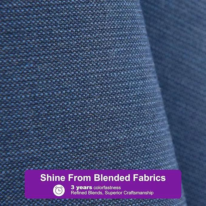 PURPLE LEAF 9' X 11.5' Rectangle Patio Umbrella Outdoor Large Aluminum Cantilever Umbrella with 3-Year Fade Resistance Recycled Fabric and 360-degree Rotation for Deck Pool Garden, Ocean Slate, photo 6 of 9