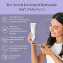 Elims Nano Hydroxyapatite Toothpaste – Fluoride-Free, Xylitol Remineralizing, Whitening Toothpaste for Sensitive Teeth, SLS-Free, Lavender Vanilla Mint Favlor for Adults & Kids, 4oz by CozyNest Decor