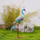 Nacome Metal Peacock Statues for Garden Decor: Outdoor Sculptures Clearance Lawn Ornaments for Patio Balcony Front Backyard - Unique Gifts for Grandma Mom by GreenHaven Gardens