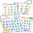 JoyCat Magnetic Letter and Number Tracing Board Set, Double Sided Alphabet & Numbers Board for Toddlers, ABC Uppercase & Lowercase Practice, Math Learning, Preschool Educational Gift Toys for Kids by TinyTreasures Baby Boutique