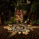 KY&BOSAM Solar Lanterns Outdoor Waterproof Rose Hummingbird Garden Decor Birthday Gift for Women Mom Grandma Hangings Solar Lights Metal Diwali Decoration Outside Lantern for Yard Patio Backyard Porch by GreenHaven Gardens