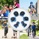 Knee Pads for Kids Knee Pads and Elbow Pads Toddler Protective Gear Set Kids Elbow Pads and Knee Pads for Girls Boys with Wrist Guards 3 in 1 for Skating Cycling Bike Rollerblading Scooter by TinyTreasures Baby Boutique