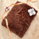 GONAAP Fuzzy Faux Fur Throw Blanket Coffee Super Soft Cozy Plush Fuzzy Shaggy Blanket for Couch Sofa Bed (Coffee, Throw(50"x60")) by CozyNest Decor