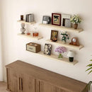 BGMG Wood Floating Shelves for Wall 18 inch, Rustic Wooden Wall Mount Shelves for Bathroom Living Room Bedroom Kitchen Farmhouse Set of 2-18x 6.7 x1.25 inch- DIY-Unfinished by CozyNest Decor