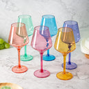 European Style Crystal, Stemmed Wine Glasses