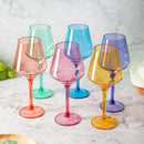 European Style Crystal, Stemmed Wine Glasses