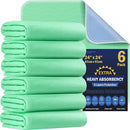 6 Pack 24” x 24” Extra Heavy Absorbency Washable Underpads, Waterproof Nursing Pads Incontinence Bed Pads, Reusable Washable Pee Pads for Dogs, Diaper Changing & Adults, Washable Puppy Pads by TinyTreasures Baby Boutique