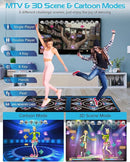 HDMI Musical Electronic Dance mat with a Camera, a 64G Large Memory Card, Including 1000 Games,650 Songs,81 Music Videos,for Single/Double Users, a Luxurious Gift for Boys and Girls by TinyTreasures Baby Boutique