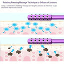 Beauty Sculptor Roller – 30 Germanium Massage Nodes for Facial Massager & Glow | Compact Beauty Tool for Lifting and Skin Care,Facial Roller (Purple, 1 PCS) by CozyNest Decor