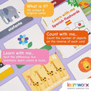 Spanish Flash Cards for Kids & Toddlers - 101 Cards - 202 Sides - Learn with Me - Objects, Numbers & Play Games - Great Value, Fun Learning and Educational Flashcards by TinyTreasures Baby Boutique