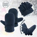 BAVST Baby Toddler Winter Mittens Girls Warm Fleece Lined Gloves Kids Sherpa Lined Mittens for Boys by TinyTreasures Baby Boutique