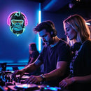 Headphones Gorilla Neon Sign Dimmable Kong Led Neon Light for Wall Decor,Game Room,Man Cave,Home Party Bar Decor,USB Powered Led Sign by CozyNest Decor