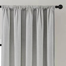 Joydeco Light Filtering Curtains 90 Inches Long for Bedroom Living Room, Faux Linen Curtains 90 Inch Length 2 Panels Set,Pinch Pleat Curtains for Bedroom Living Room(52x90 inch, Greyish White) by CozyNest Decor