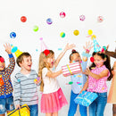 JOYIN 24 PCS Multistyle Bouncy Balls, 6 Styles 32mm Assorted Bouncy Balls Bulk with Storage Bag, Bounce Toys for Kids Party Favors Birthdays Gifts Goodie Bags Stuffers Carnival Prizes by TinyTreasures Baby Boutique