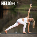 Hello Fit 10-Pack Yoga Mat, 68" x 24" Non Slip Exercise Mat, 4mm Thick Gym Mat for Fitness and Stretching, Bulk Non Toxic Yoga Mats for Schools and Studios by TinyTreasures Baby Boutique