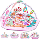 Baby Gym Play Mat, 8-in-1 Tummy Time Mat & Activity Gym, Washable Ball Pit, Infant Play Mat with Detachable Toys for Sensory Exploration and Motor Skill Development by TinyTreasures Baby Boutique