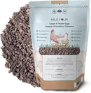 Chicken Grit for Layer & Grower Chickens Age 8-20+ Weeks - 100% Natural Mineral Chicken Grit Quartzite, Poultry Grit, USA Mined, 4 lbs by GreenHaven Gardens