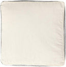 REDEARTH · Tufted Pouf Ottoman with Filler Textured Storage Cube Bean Bag Pouffe Footrest for Living Room, Bedroom, Nursery, Kidsroom; 100% Cotton (17.5"X17.5"X17.5", Melange Delight Gray) by CozyNest Decor