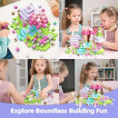 GobiDex Magnetic Blocks Kid Building Toys for 3+ Years Old Girls, STEM Sensory Gifts for Princess, Kids Magnets Build MagWonder World Game for Toddler by TinyTreasures Baby Boutique