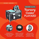 Baby Trend Resort Elite Nursery Center® Playard, Laguna by TinyTreasures Baby Boutique