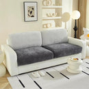 Couch Cushion Covers for L Shaped Sectional Sofa – Softer Chenille Sofa Covers Washable, Non-Slip Stretch Couch Covers & Individual Seat Cushion Slipcovers (2 Piece, Dark Grey) by CozyNest Decor