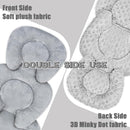 Infant Car Seat Insert Head and Body Support, GFU Reversible Newborn Insert for Carseat with Strap Pads, Soft Stroller Cushion Pillow Insert for Boys and Girls, Fits for Stroller, Swing, Grey by TinyTreasures Baby Boutique