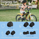 Vvinca Kids Toddlers Bike Helmet Adjustable for Ages 3-5-8 Years, Knee Pads and Elbow Pads Set Wrist Guard Sports Protective Gear Set for Roller Skate Bicycle Skateboard Scooter Girl Boy Birthday Gift by TinyTreasures Baby Boutique