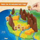 Imagimake Mapology Physical Features USA Puzzle | Mountains, National Parks, Rivers & Lakes 3D Puzzle Toys for Ages 8-13 | Educational Toys | Classroom Must-Haves | Back to School Gifts for Kids 6-12 by TinyTreasures Baby Boutique