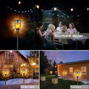 Solar Lights Outdoor, 43" Waterproof Flickering Flames Torch Lights, Solar Landscape Decoration Lighting Auto On/Off Pathway Lights for Garden Patio Yard Christmas, 2 Packs by GreenHaven Gardens