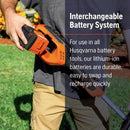 Husqvarna WeedEater 320iL Cordless String Trimmer with 4 Ah Battery and Charger, 16-Inch Straight Shaft Electric Weed Eater with Rapid Replace Trimmer Head for Seamless String Reloading, 970480104 by GreenHaven Gardens